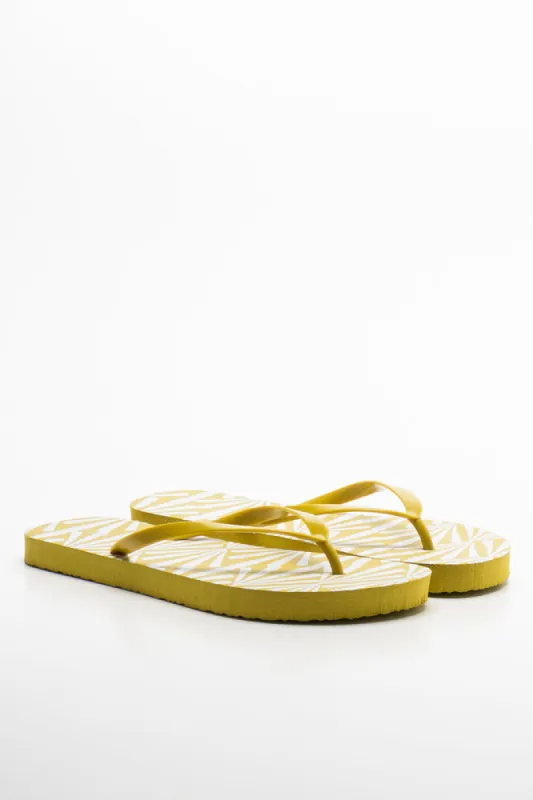 Flip Flop Yellow sold by Ackermas