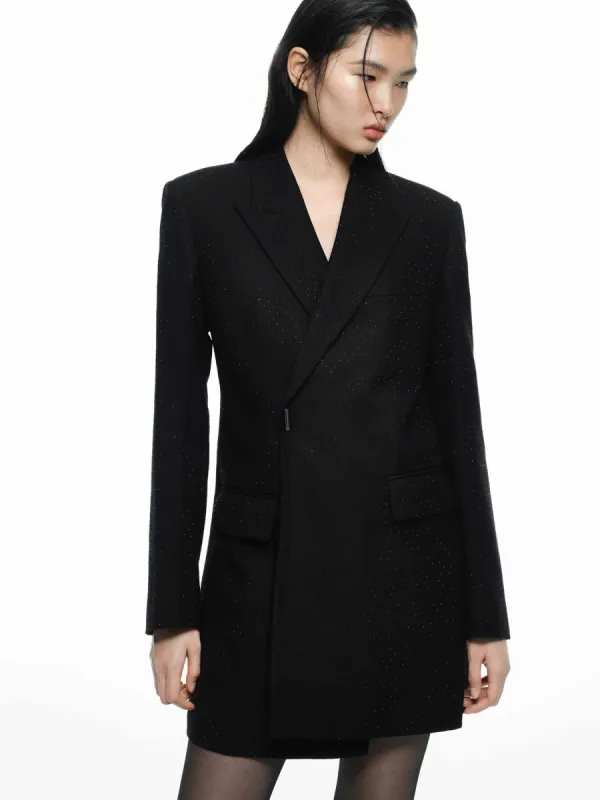 Pure Wool Blazer Dress sold by Mo&Co