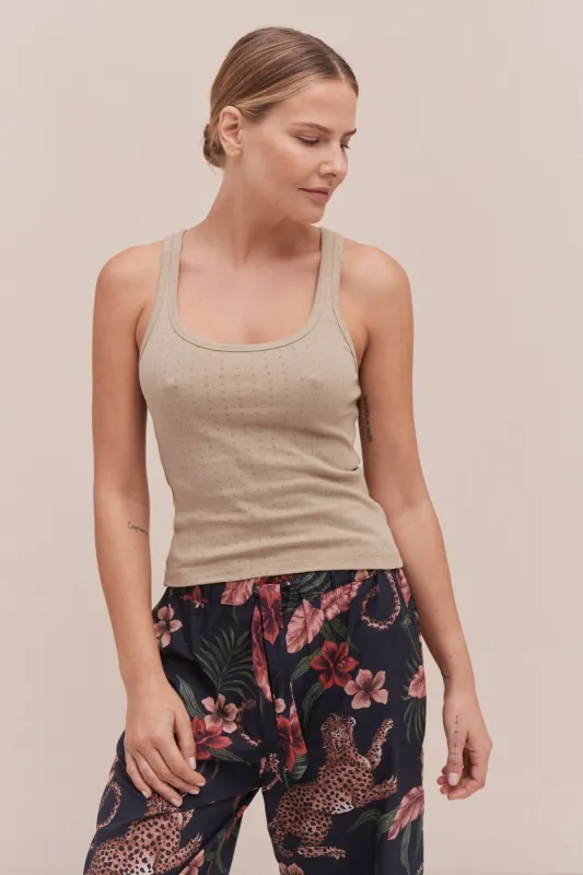 Tank Top Khaki sold by Desmond & Dempsey