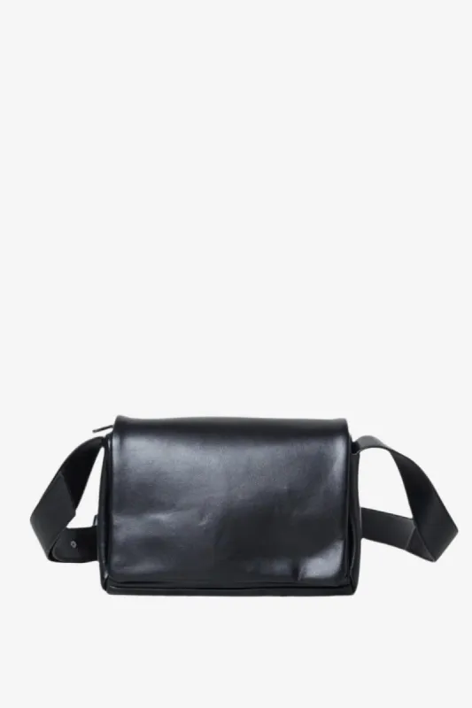 Men Black Cross Body Bag sold by Redtag