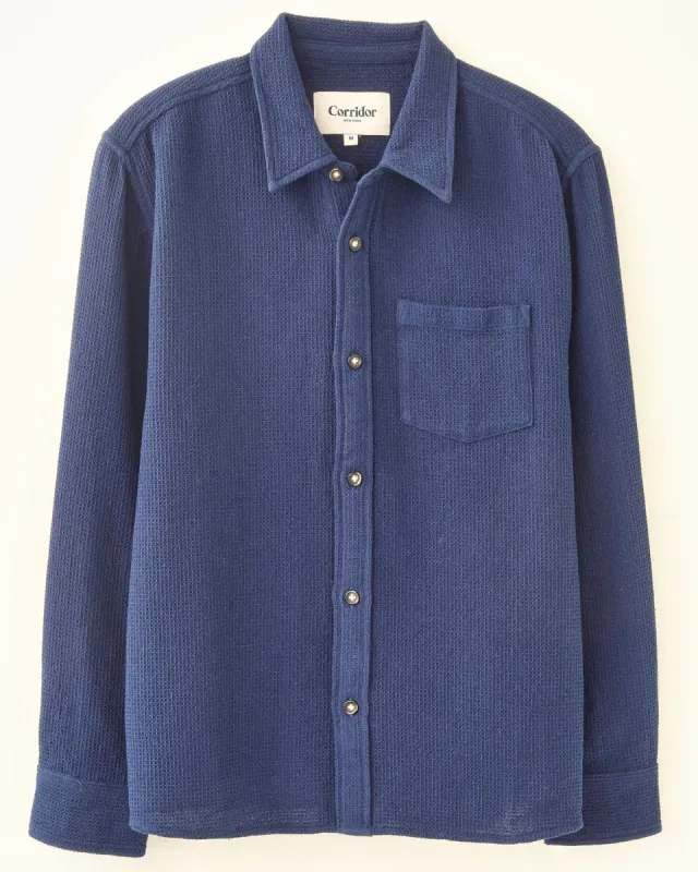 Waffle LS - Navy sold by Corridor