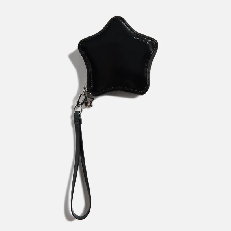 Sandy Liang Star Pouch - Black sold by Kith