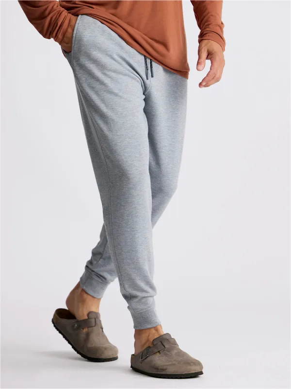 Free Fly Men's Bamboo Lightweight Fleece Jogger - HEATHER GREY sold by Sun Diego Boardshops