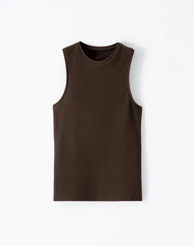 Camiseta fitted fit chocolate sold by Gef