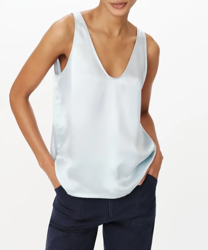 Satin Cami - Pastel Blue sold by ATM Anthony Thomas Melillo