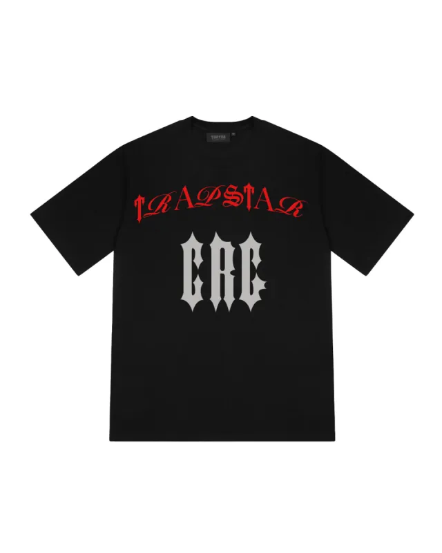 Trapstar x Central Cee Script Tee - Black sold by Trapstar London