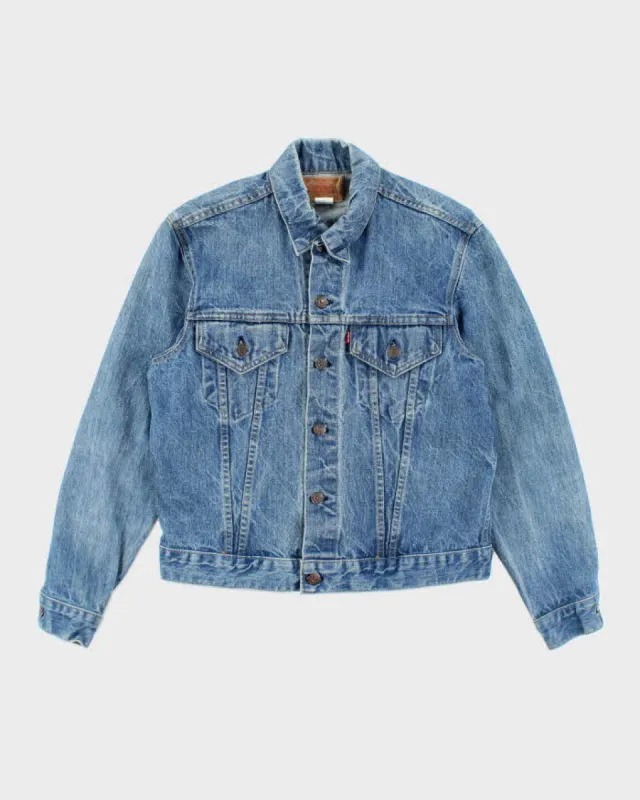 Vintage 80's Levi's First Line Dark Wash Denim Jacket - M sold by Rokit