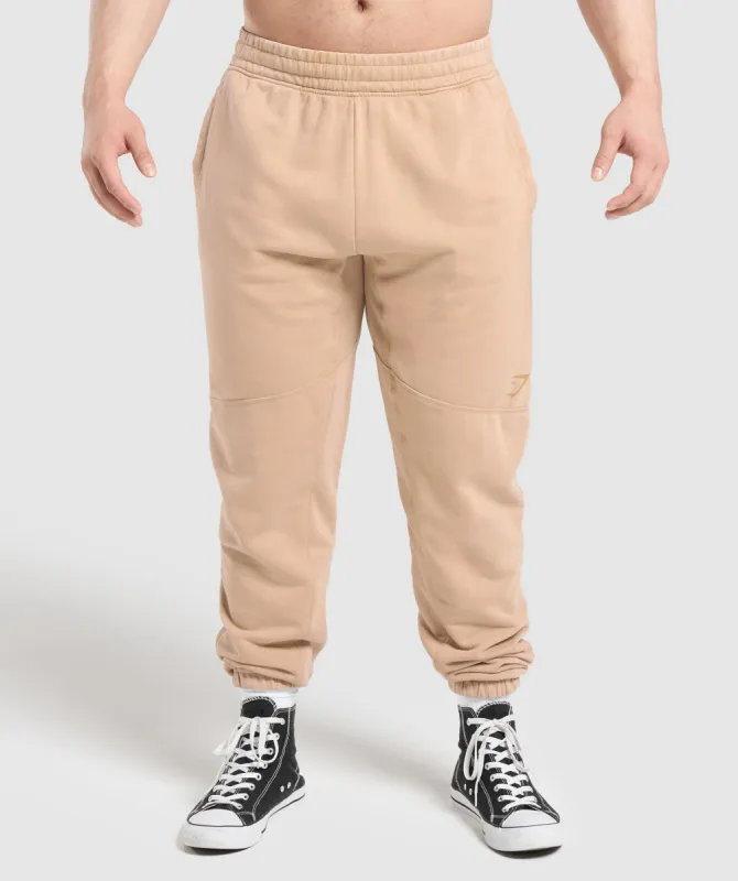Gymshark Heritage Joggers - Deep Fawn Brown sold by Gymshark