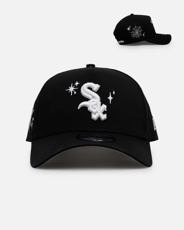 New Era Chicago White Sox 'Grit 3.0' 9FORTY A-Frame Snapback Black/White sold by Culture Kings