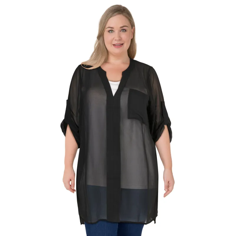 ACX Active Women's Plus Shirt Cover-Up sold by Giant Tiger
