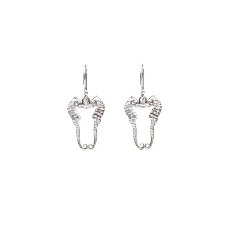 Kissing Seahorse Earrings sold by Catherine Weitzman Jewelry