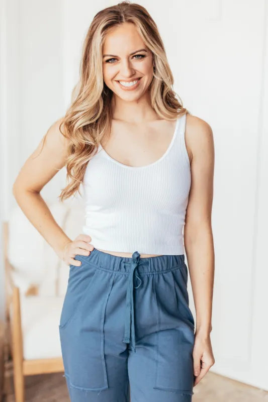 Dynamic Thick Ribbed V-Neck Tank - 3 Colors sold by Mason Jar Boutique