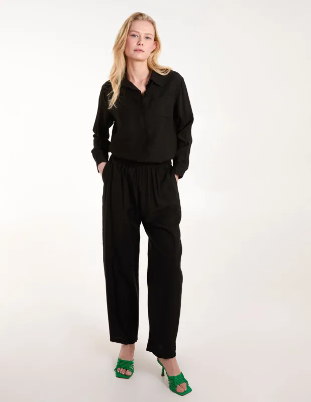 Linen Shirt and Flare Trouser Set sold by Blue Vanilla