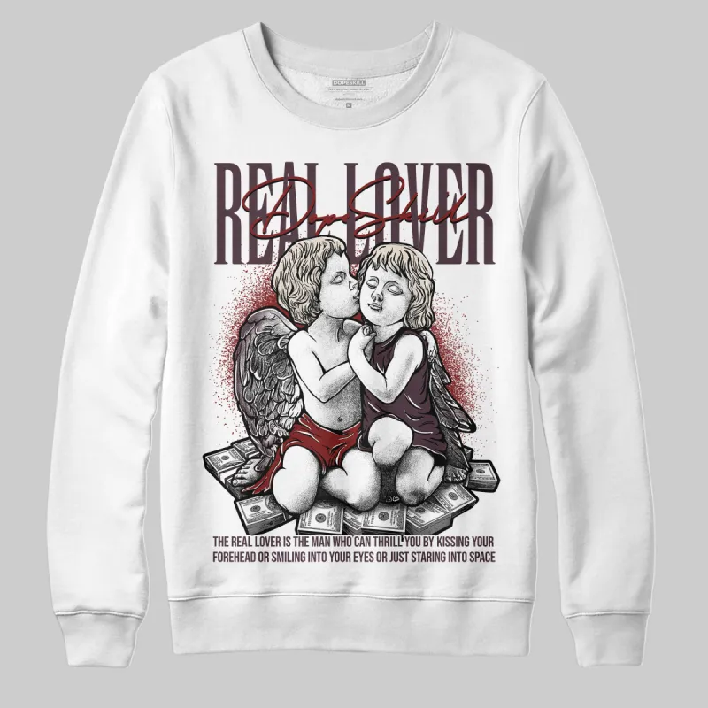Samba OG Maroon Gold Metallic DopeSkill Sweatshirt Real Lover Graphic sold by DopeSkill