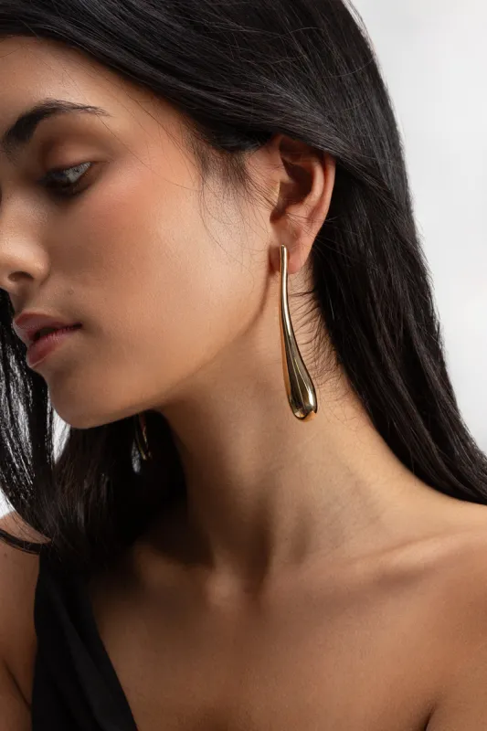 LONG TEAR DROP EARRING sold by OAK AND FORT