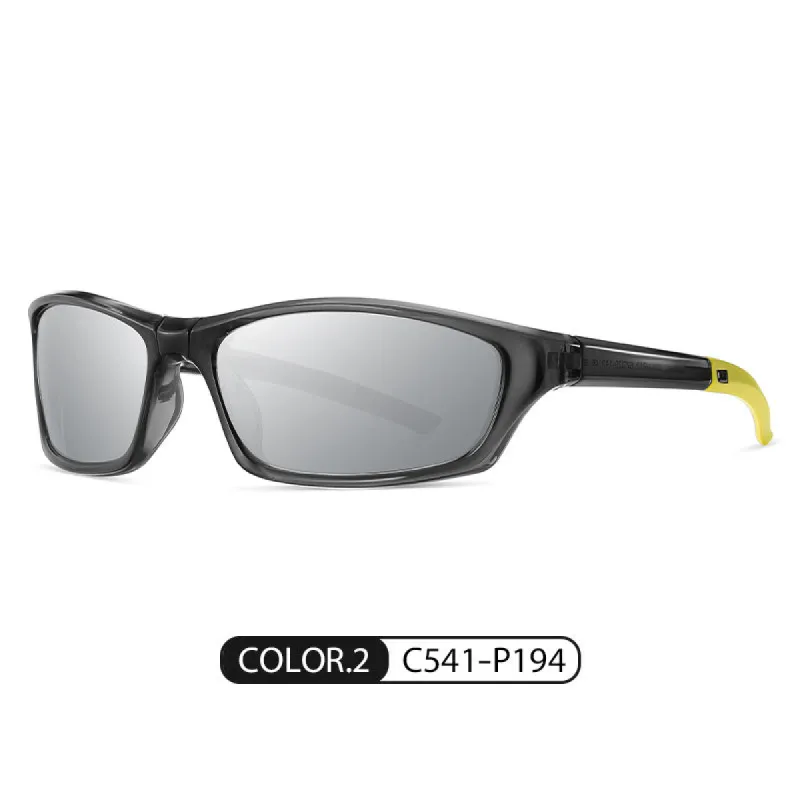 Sports folding bright color windproof portable polarized cycling sunglasses 741581086431 sold by Cocomelody