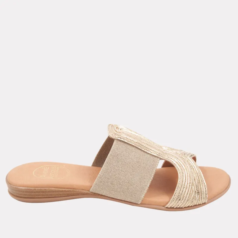 Noor Metallic Featherweights™  Sandal sold by Andre Assous