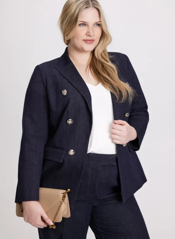 Open Denim Blazer sold by Laura