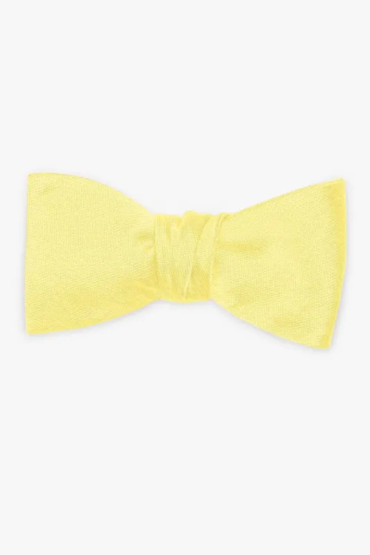 Daniel Bow Tie - Sunflower Yellow sold by Birdy Grey