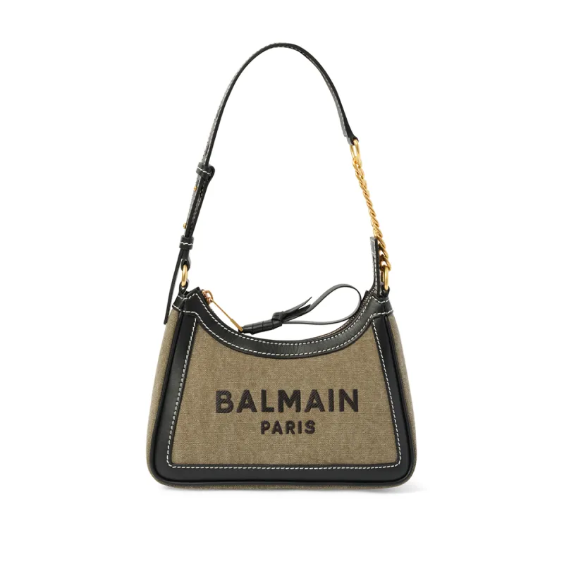 B-Army Shoulder Canvas Bag in Khaki/Black sold by MARAIS