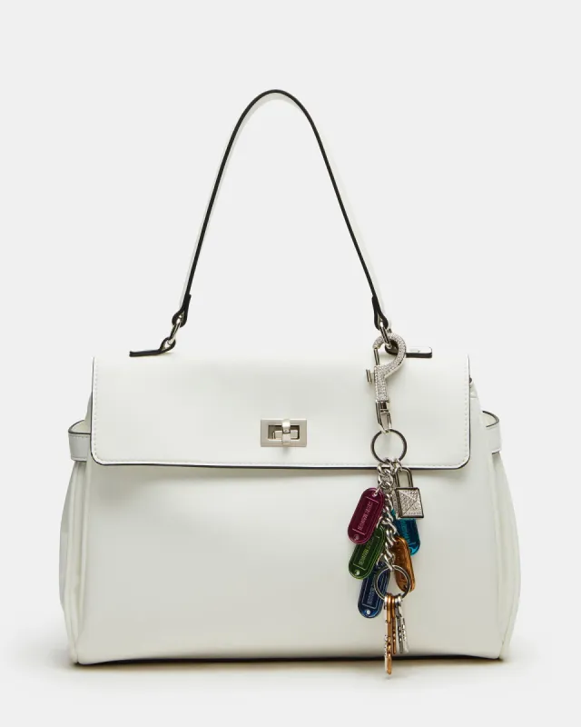 ALFEE BAG WHITE sold by Steve Madden