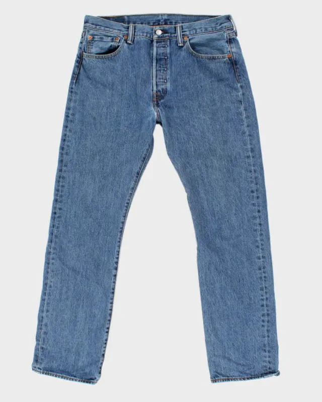 Mens Blue 501 Levi's Jeans - W34 L31 sold by Rokit
