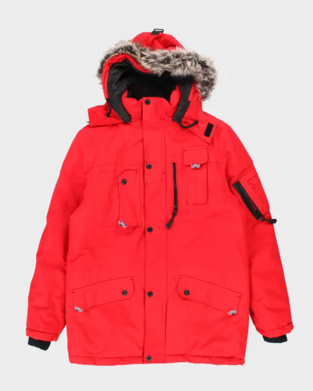 Vintage 2000's Tokyo Laundry Insulated Hooded Jacket - M sold by Rokit