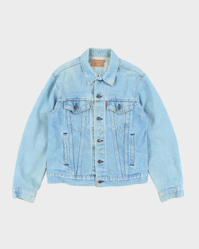 Vintage 90's Levi's Light Wash Denim Jacket - M sold by Rokit