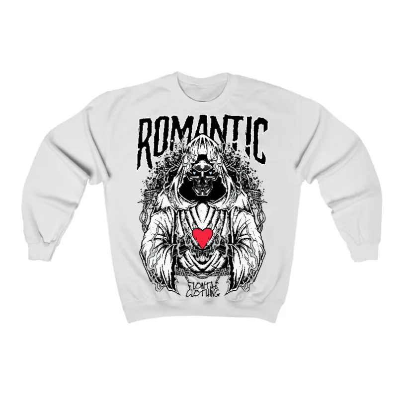 Black Metallic Reimagined 5s Flontae Sweatshirt Just Love Graphic sold by Flontae Clothing