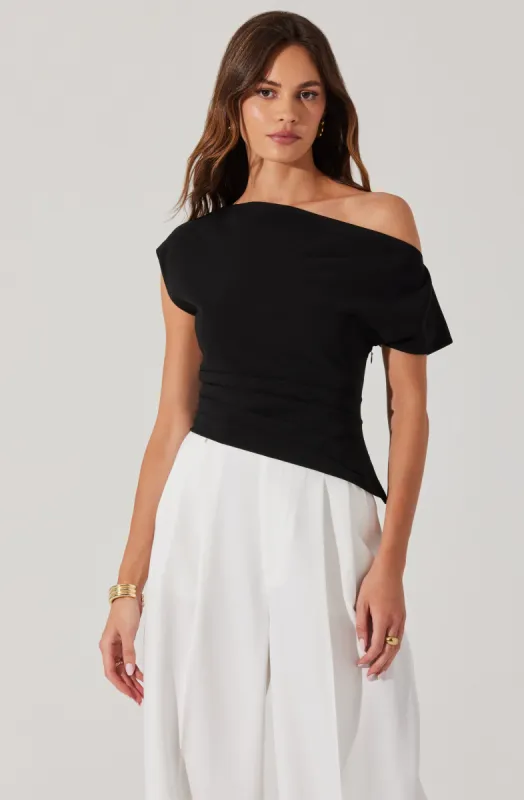 Hani Off Shoulder Top sold by Astr