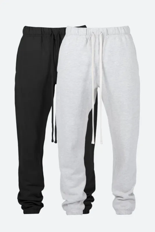 Every Day Sweatpants 2 Pack - Black/Grey sold by MNML