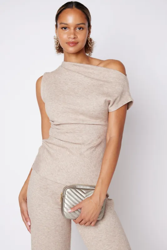 Thea Knit Off the Shoulder Top sold by fab'rik
