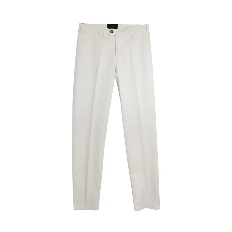 White Chino Pant sold by Ike Behar