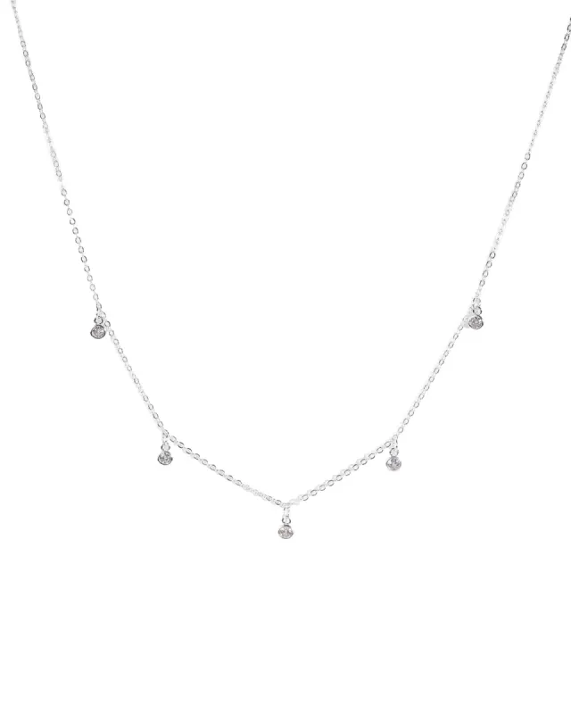 Silver Cubic Zirconia Necklace sold by Collete Hayman