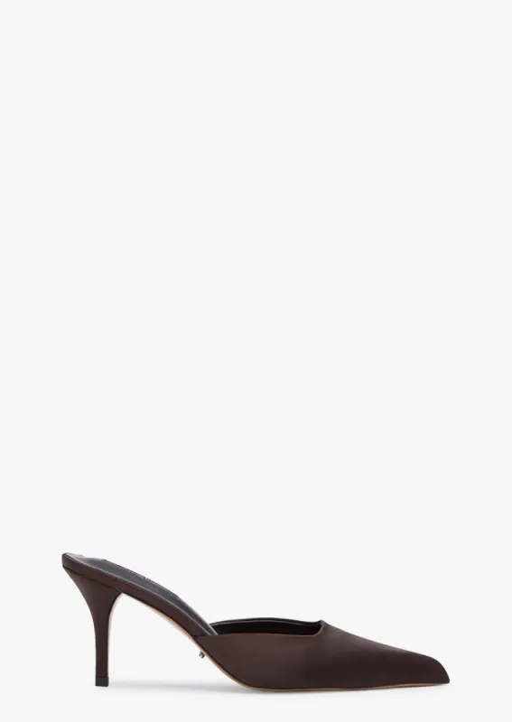 Cosmic Choc Satin sold by Tony Bianco