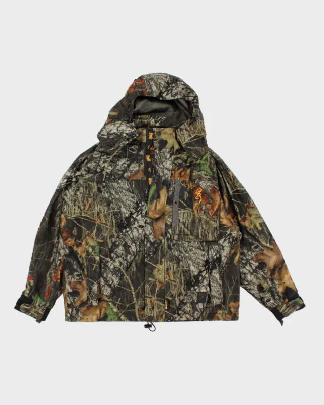 Mens Browning Pro Series Camouflage Hooded Hunting Jacket - M sold by Rokit