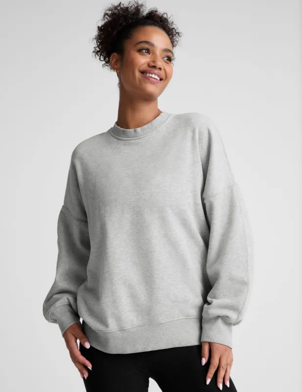 LuxeFleece Oversized Sweatshirt sold by Beyond Yoga