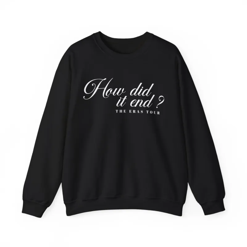 How Did It End? Crewneck Sweatshirt sold by Rose Blush Studio