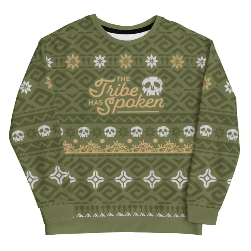 Survivor The Tribe Has Spoken Holiday Crewneck Sweatshirt sold by MTV