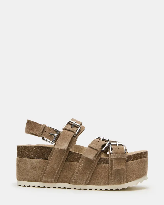 KIWI TAUPE SUEDE sold by Steve Madden