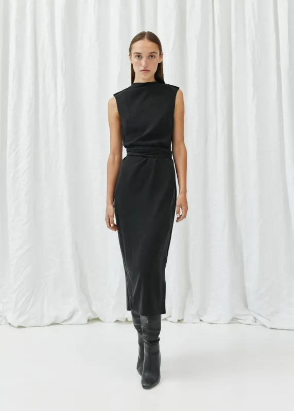 Saskia Midi Dress Black sold by Ivalo.com
