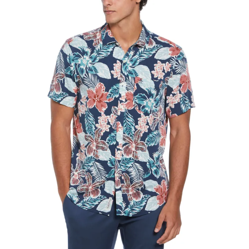 All-Over Floral Print Shirt sold by Original Penguin