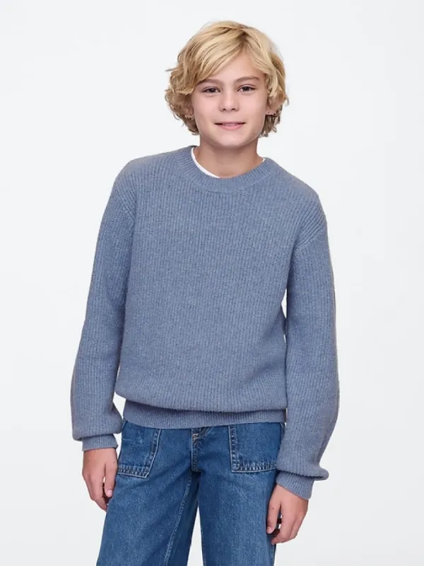 CashSoft Rib Crewneck Sweater sold by GAP