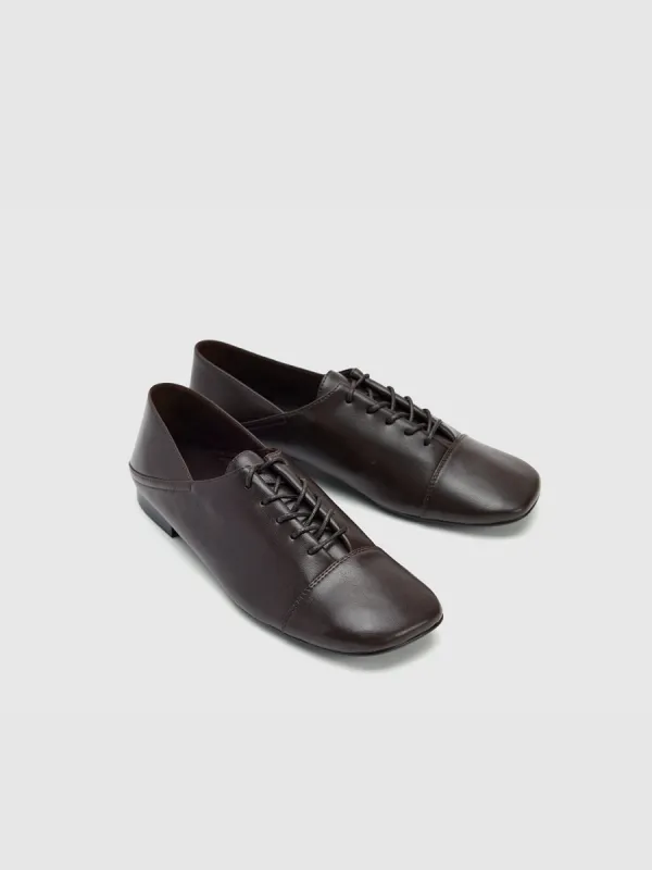 Square Toe Lace Up Pumps sold by Urban Revivo