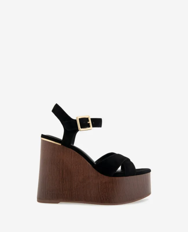 Taelyn Suede Platform Wedge Sandal sold by Kenneth Cole