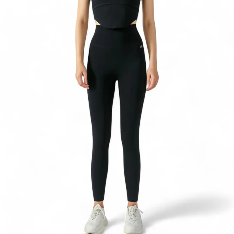 Anna-Kaci Women's High Waist Ribbed Texture Seamless Leggings sold by Anna-Kaci