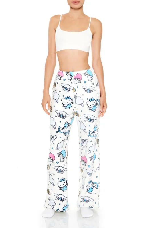 Pantalon de pyjama en molleton à imprimé Hello Kitty & Friends sold by Urban Planet