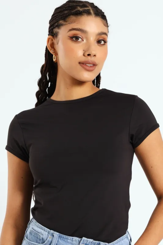 Skin Tight Tee - Black sold by Edgars