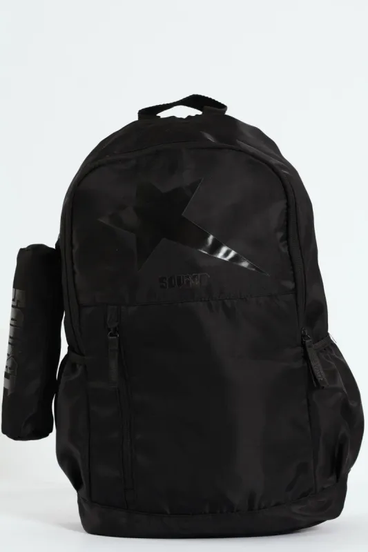 Soldiers Mono Backpack - Black sold by Edgars