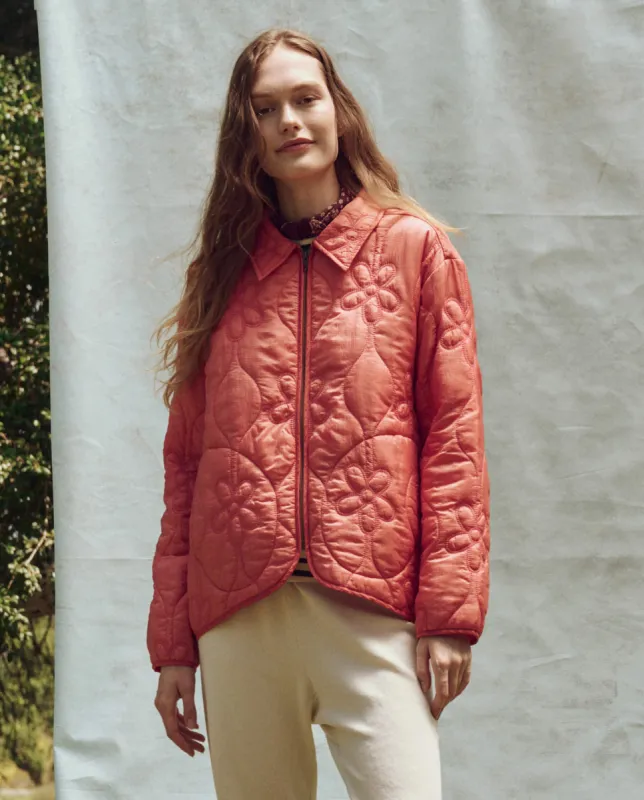 The Daisy Quilted Jacket. -- Punch sold by THE GREAT.